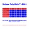 Tultex Men's Poly-Rich T-Shirt, Short Sleeve Blank Tee for Custom Printing & DIY Craft Projects